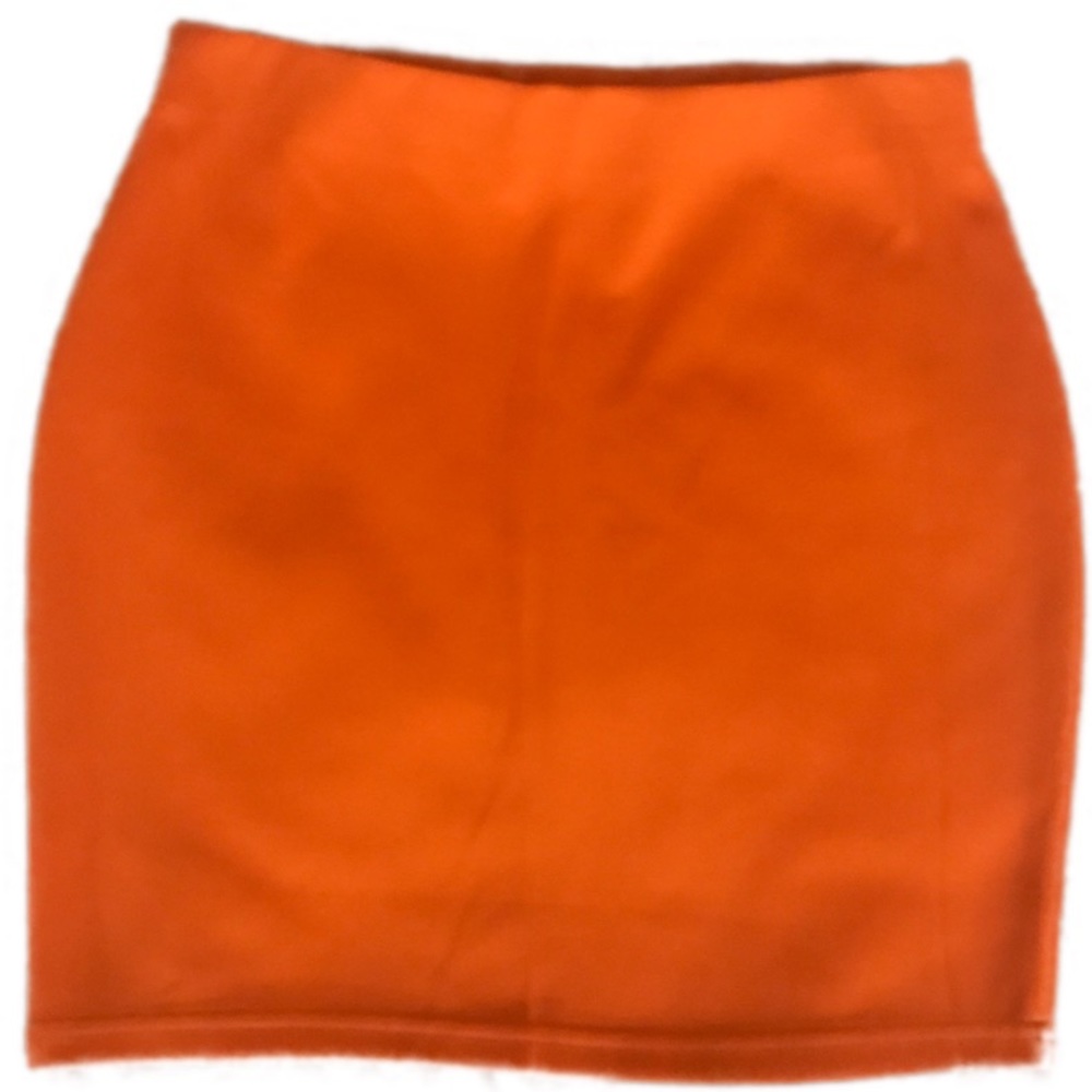 NWOT* Papaya. Orange Bodycon Skirt